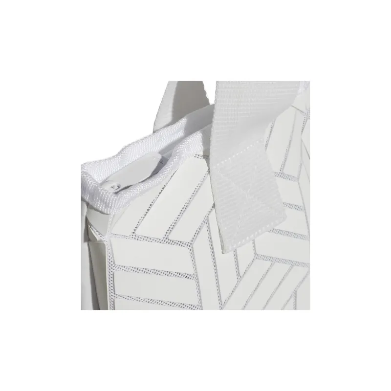 Adidas Originals Polyurethane Tote Bag Shopping Bag Shoulder Bags Handbags Unisex Pure White-5