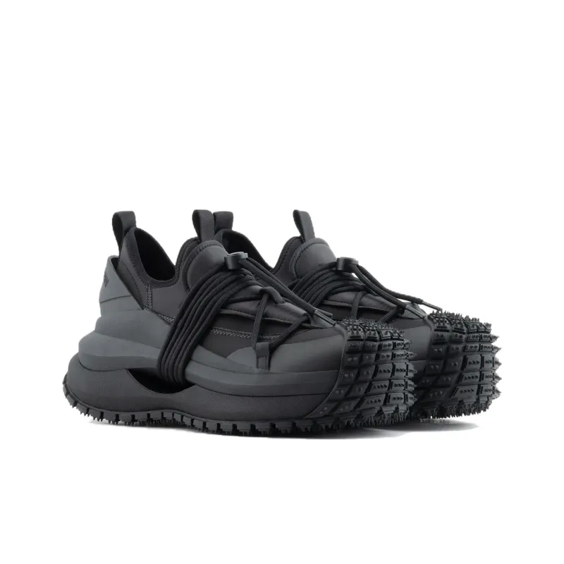 EMPORIO ARMANI Low Top Casual Shoes Men's Black-1