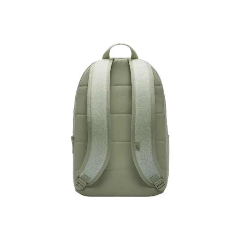 Nike Polyester Backpack Unisex Creamy Pink With Oil Green Accents-2