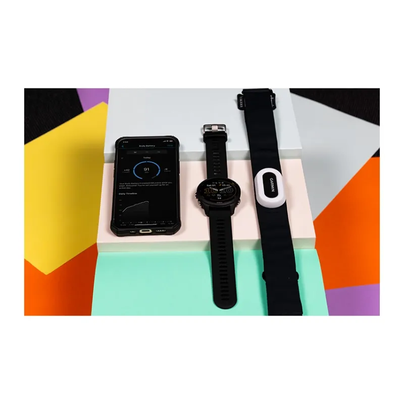 GARMIN Running Equipment Unisex Black-3