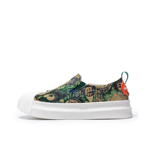 Rich Lucky Canvas Shoes Men Low-Top