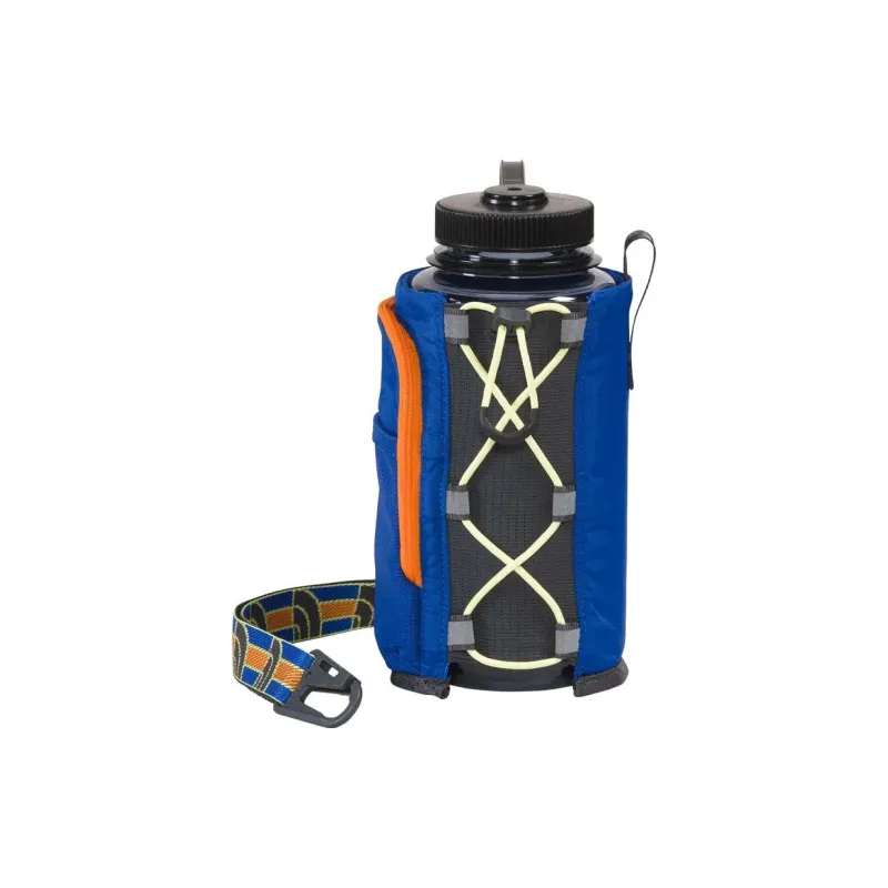 THE NORTH FACE Recycled Nylon Water Bottle Holder Shoulder Bag Crossbody Bag Medium Size Unisex Blue-1