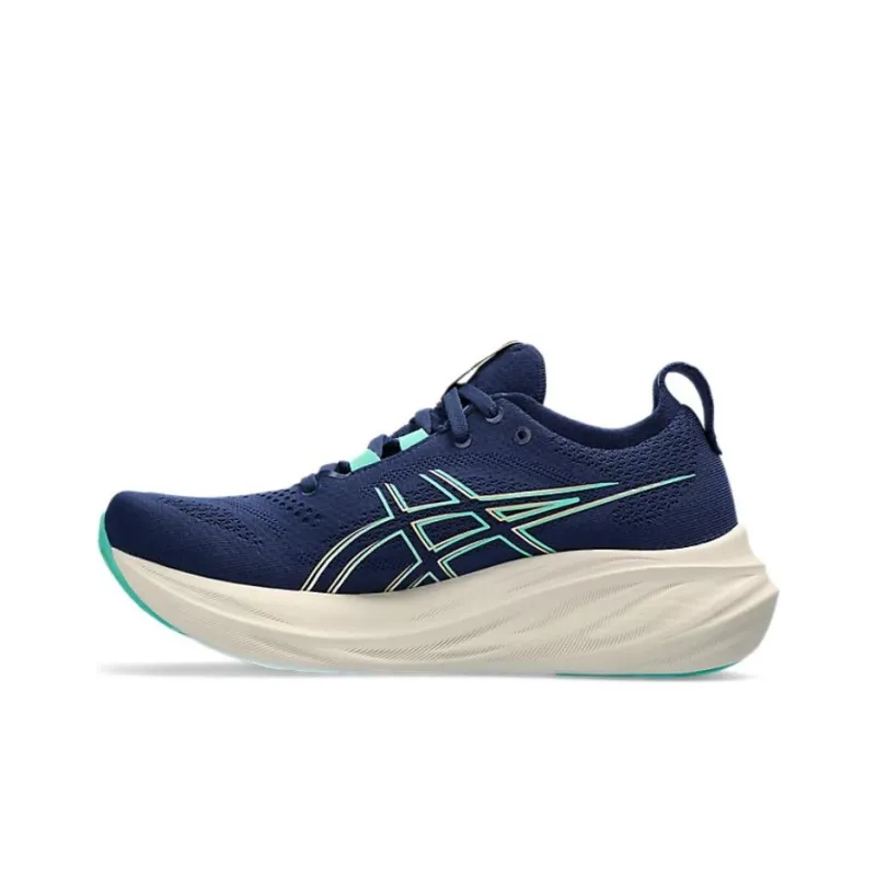 Asics Gel Nimbus 26 Blue Expanse Aurora Green Women's-0