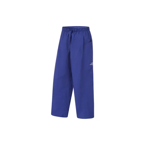 LiNing Knitted Sports Pants Women's Shadow Purple Blue