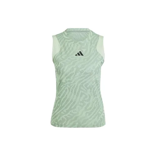 Adidas Airchill Tank Tops Women's Dusty Green