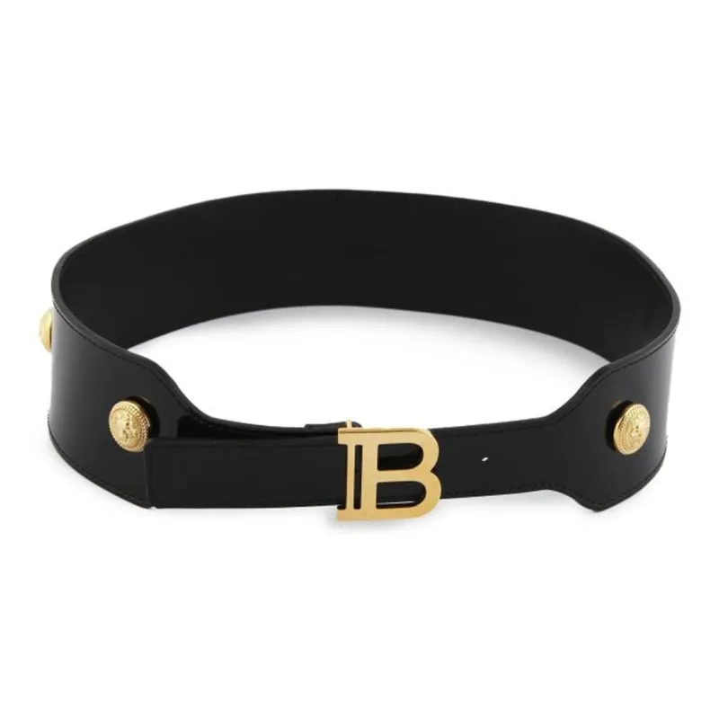BALMAIN Logo Buckle Fastened Belt-1