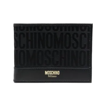 MOSCHINO Logo-print Bi-fold Wallet