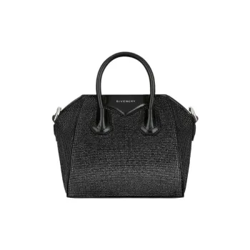 GIVENCHY Antigona Viscose Shoulder Bag Crossbody Bag Handbag Extra Mini Women's Black
