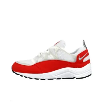 Nike Air Huarache Slip-Resistant Low-Top Running Shoes Unisex White Red