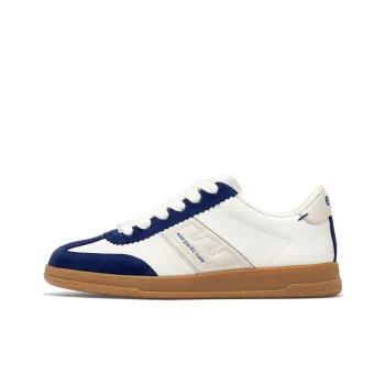 East Pacific Trade Low-Top Skateboard Shoes Unisex White Blue