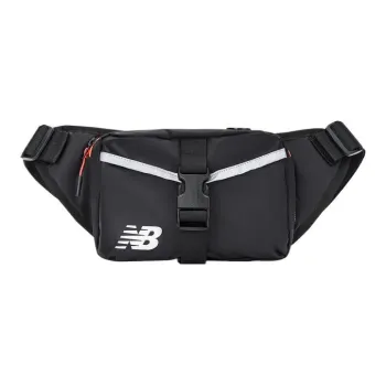 New Balance Fabric Shoulder Bag Crossbody Bag Fanny Pack Unisex Black