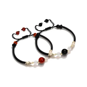 Shiban Agate Jade Bracelet/Anklet Unisex