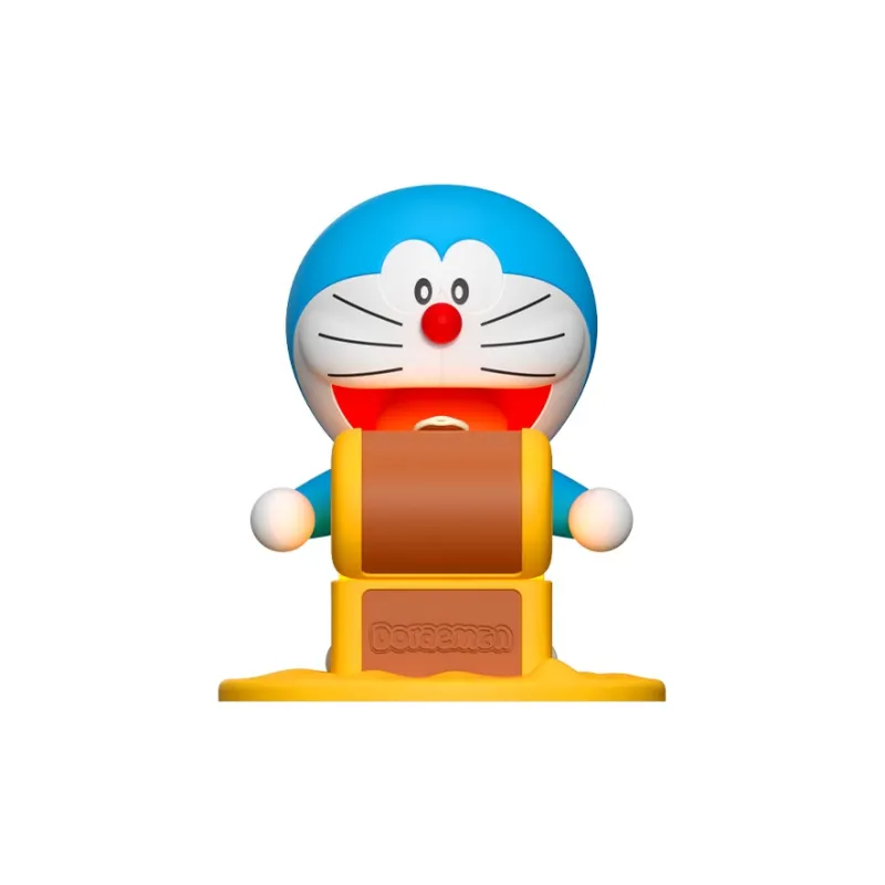 ROCK Doraemon Characters Ornament Night Light Cute Styling Comfortable Warm Light Chibi Figures-5