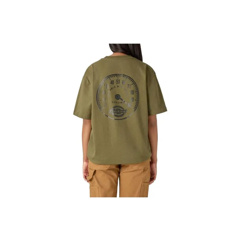 Dickies Full Throttle Heavyweight T-Shirt T-Shirt Unisex Olive-1
