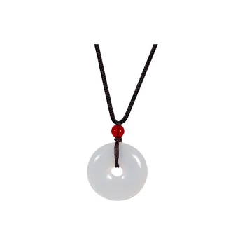 Viola Chalcedony Jade Pendants Unisex