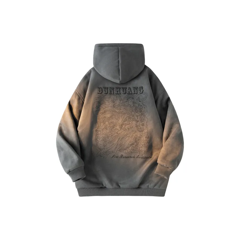 DUNHUANG ART INSTITUTE Puffer Jacket Unisex-10