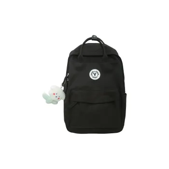 OUZIHUANG Nylon Backpack Large Size Unisex Black/White/Yellow/Green/Pink/Khaki