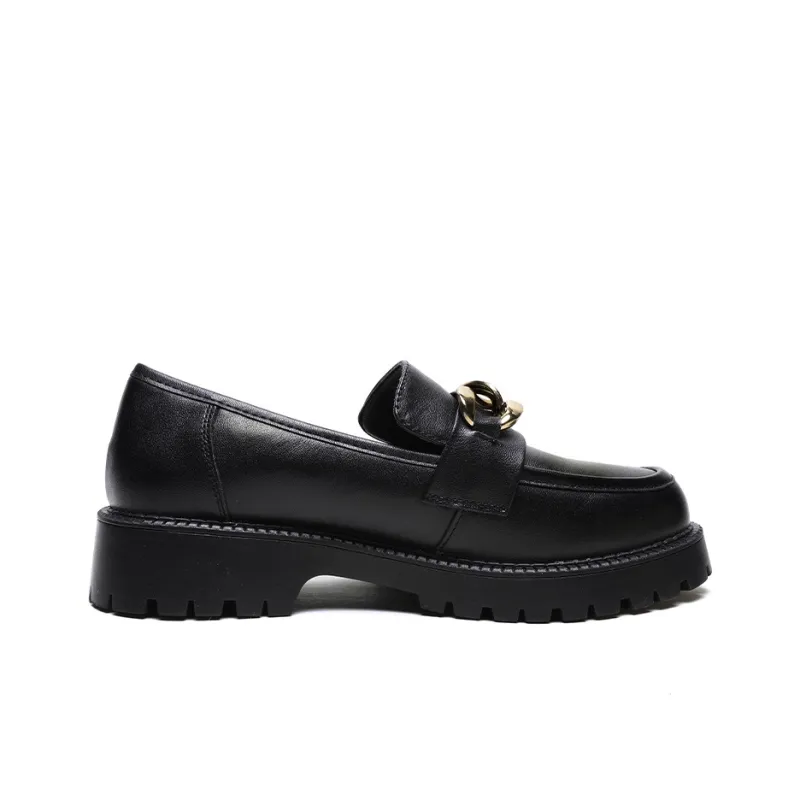 Mulinsen Ballet Flats Loafers 3.7cm Women's Black-1