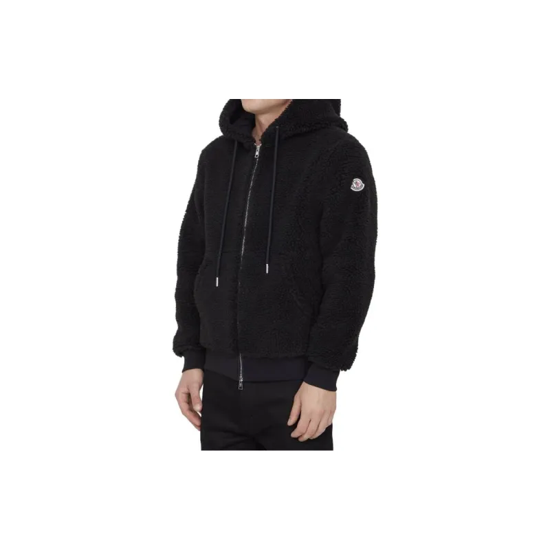 Moncler Teddy Zip up Hoodie-2