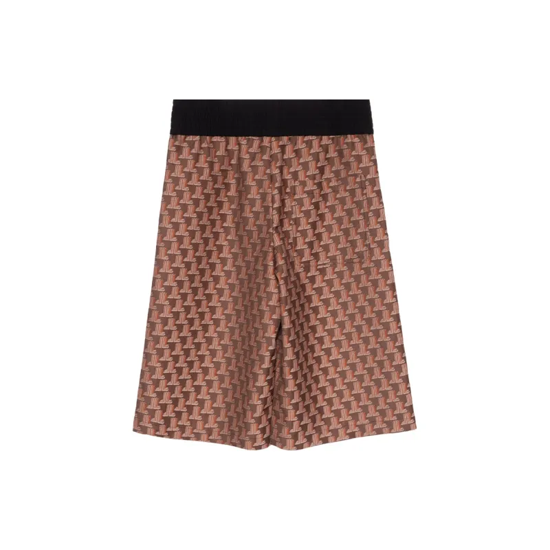 Lanvin SS22 Casual Shorts Men's Dark Brown-1
