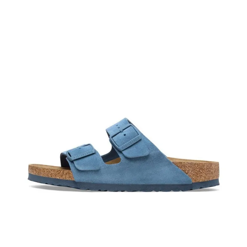 Birkenstock Arizona Slide Slippers Unisex Element Blue Regular-0