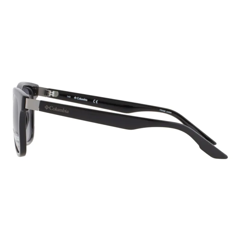 Columbia Plastic Square Sunglasses Unisex Black-3