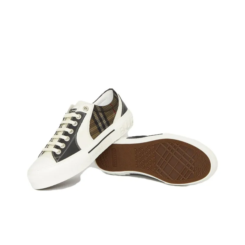 Burberry Vintage Cotton Check Black White-3