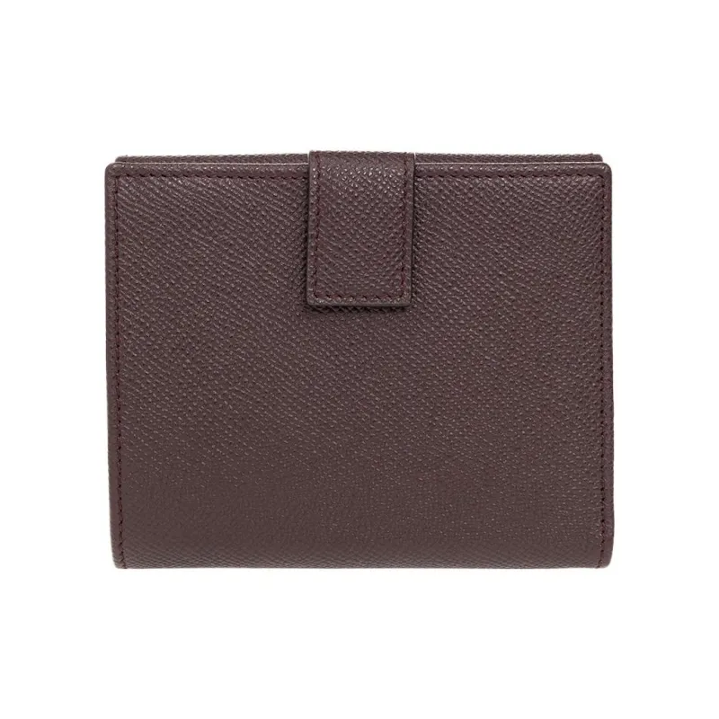 FERRAGAMO Calfskin Wallet Women's Brown-2