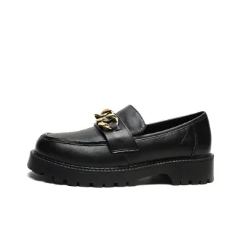 Mulinsen Ballet Flats Loafers 3.7cm Women's Black