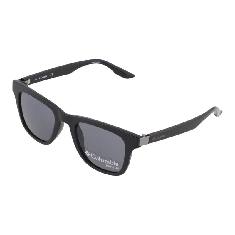 Columbia Plastic Square Sunglasses Unisex Black-2