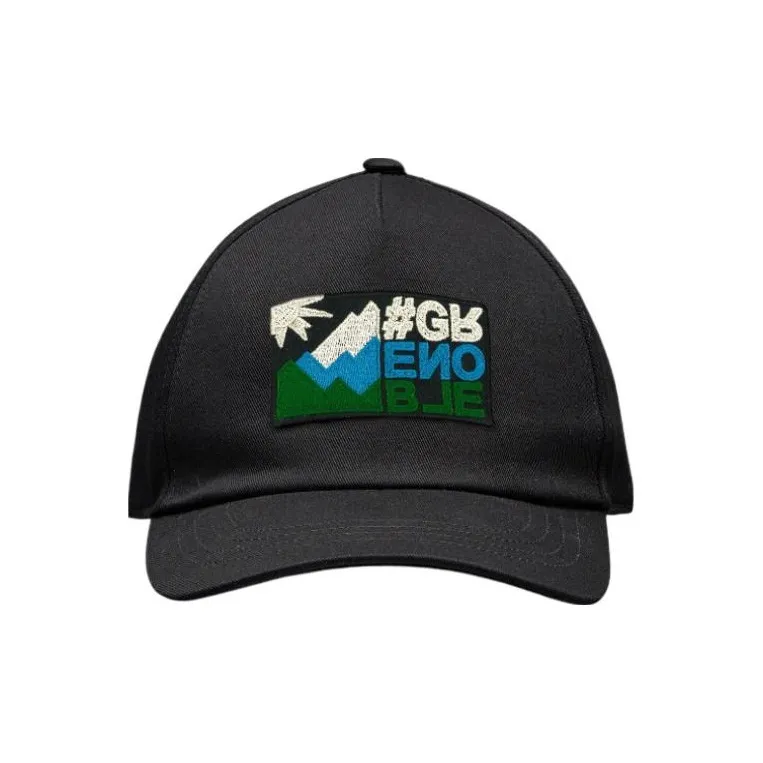 Moncler Grenoble Logo appliqué Baseball Cap-0
