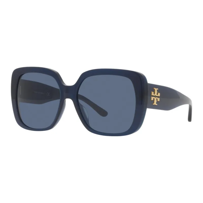 TORY BURCH Plastic Square Sunglasses Women's Blue-0