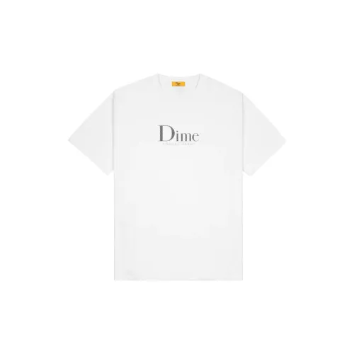 Dime T-Shirts Unisex White