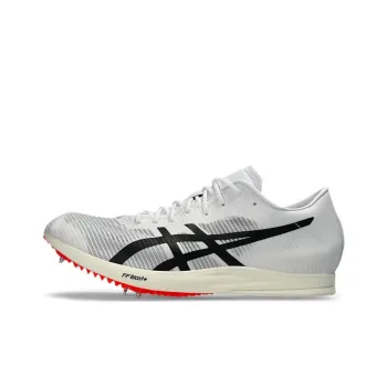 Asics Cushioning Wear Resistant Low Top Running Shoes Men's White