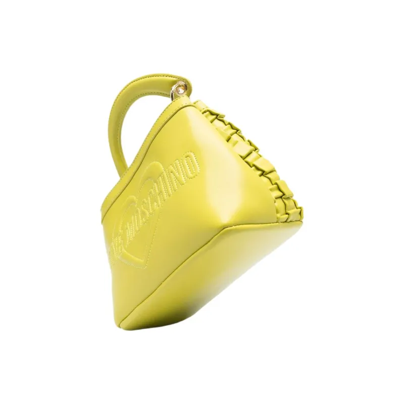 MOSCHINO Logo-plaque Woven-design Tote Bag-2