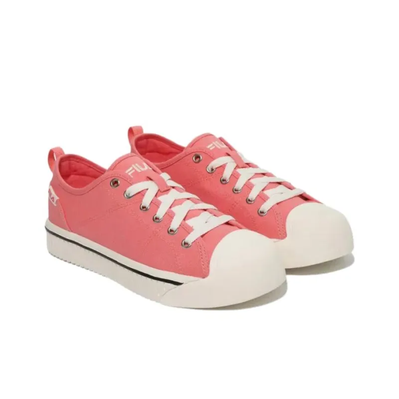 FILA Center Court G V3 Center Court G V3 Anti Slip Wear Resistant Low Top Canvas Shoes Unisex White Red-2