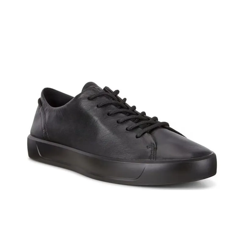 Ecco Soft Cool Size 8 Collection Stylish Skateboarding Shoes Men's Black-1