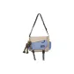 Khaki & Blue Strap Pendant