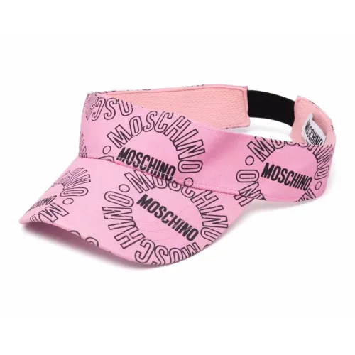 MOSCHINO Kids All-over Logo Print Sun Visor