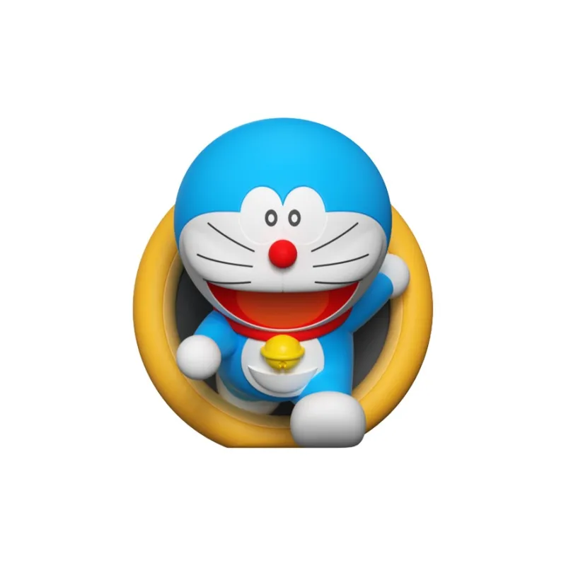 ROCK Doraemon Characters Ornament Night Light Cute Styling Comfortable Warm Light Chibi Figures-18