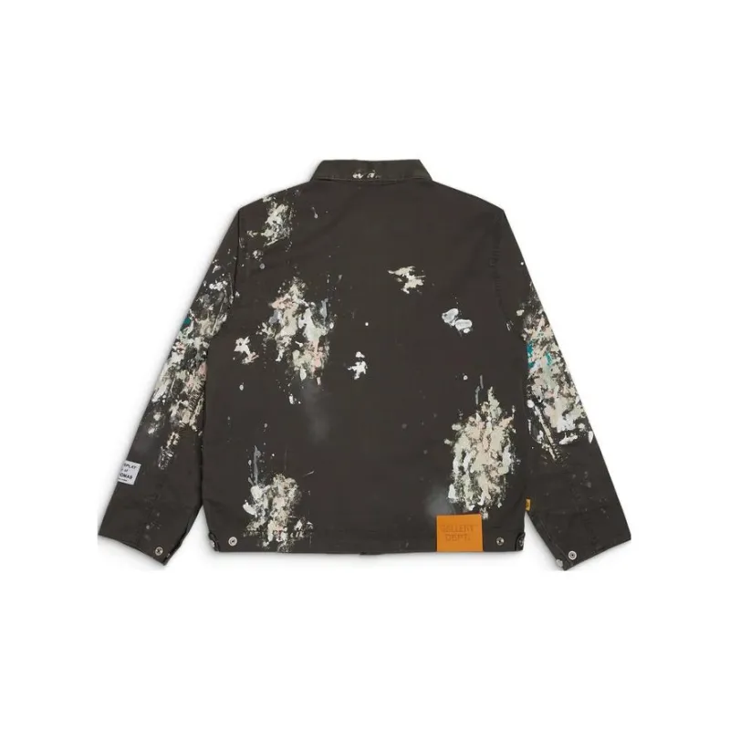 Gallery Dept. Montecito Paint Splatter-Printed Zipped Jacket-1