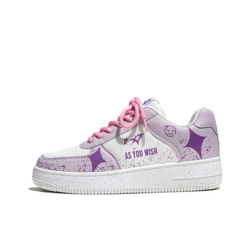 MIIOW Trend Party Series Anti-Slip And Wear-Resistant Height Increasing Coverage Low-Top Skateboard Shoes Unisex-30