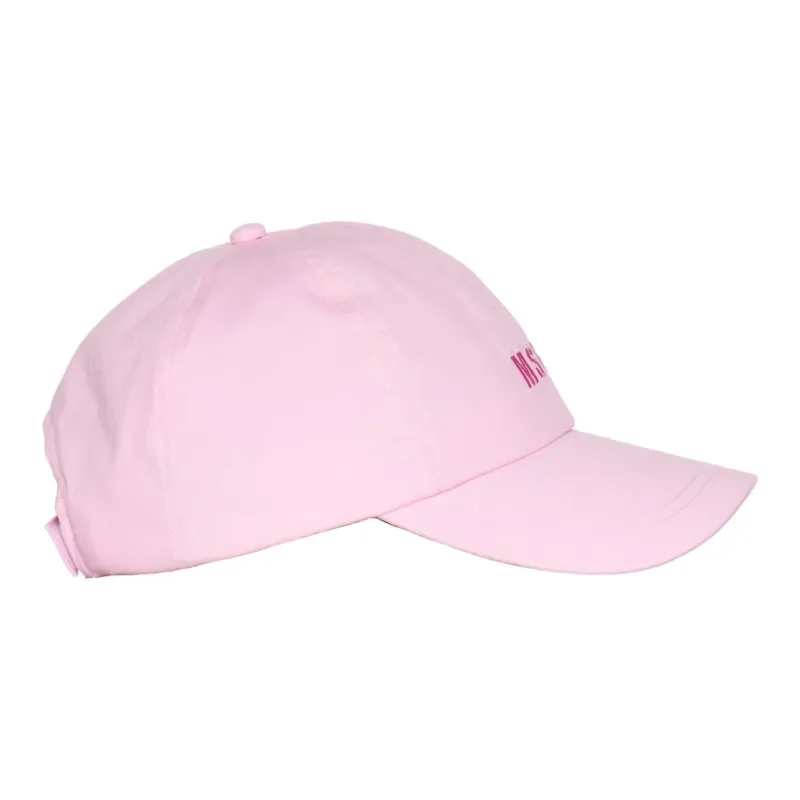 Vetements Cotton-Polyester Blend Baseball Caps Kids' Pink-2