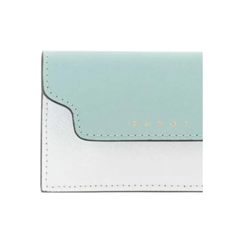 MARNI Logo Print Two Tone Coin Purse-5