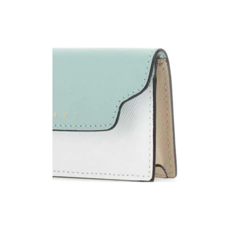 MARNI Logo Print Two Tone Coin Purse-6