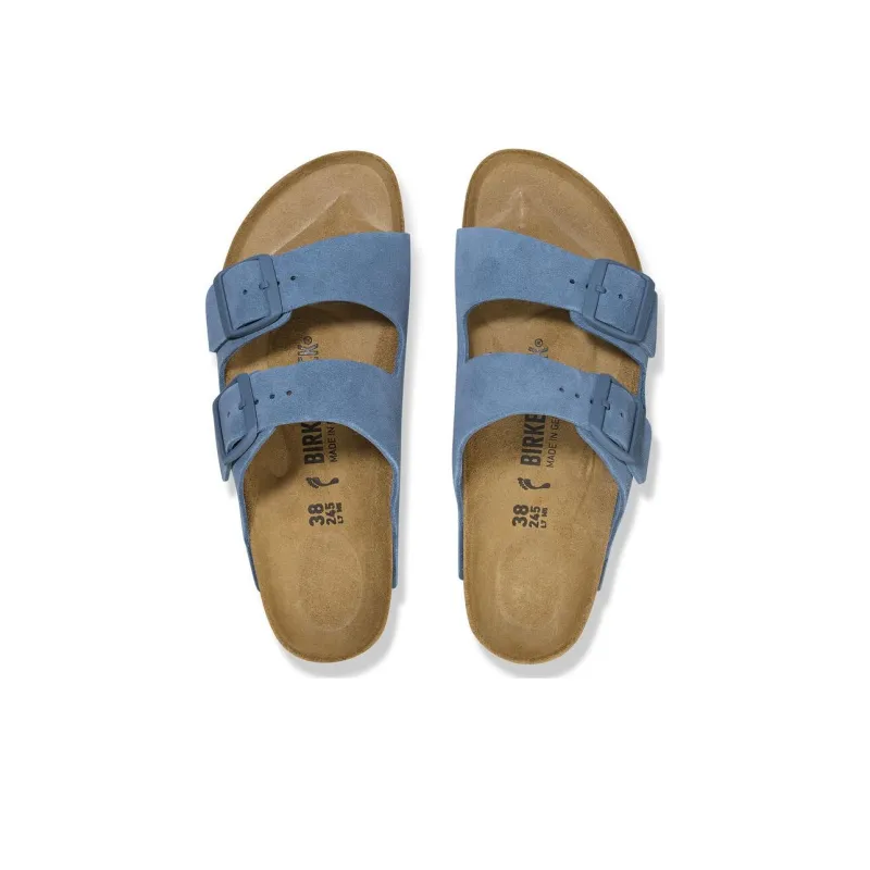Birkenstock Arizona Slide Slippers Unisex Element Blue Regular-3