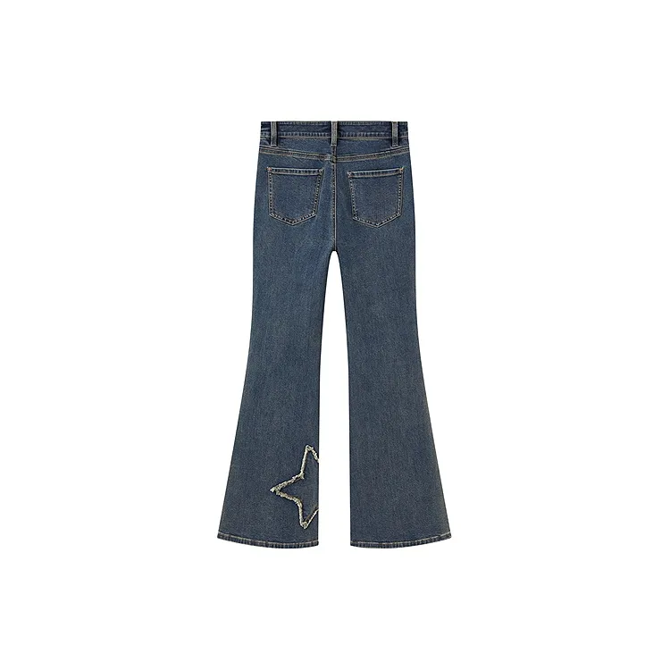 LEDIN Jeans Women's Dark Denim Blue-1
