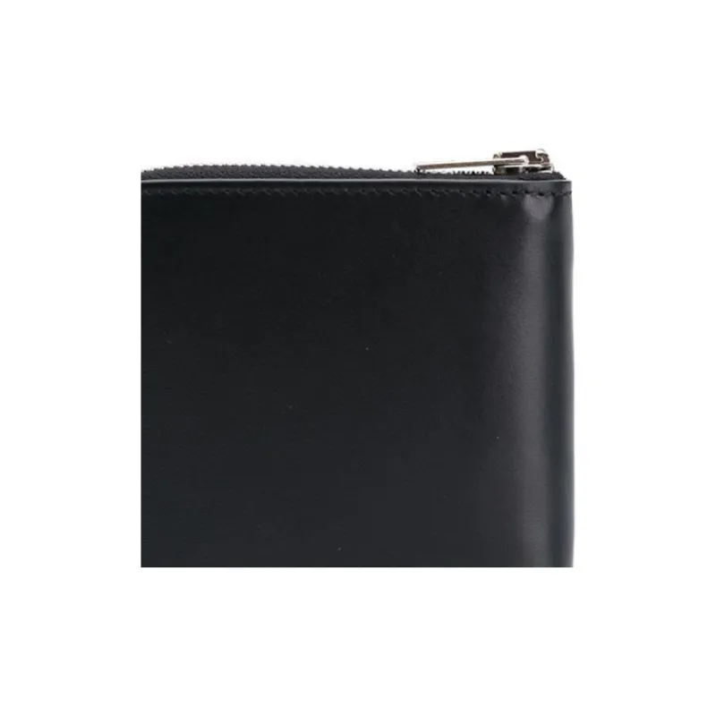 Acne Studios Leather Wallet Men's Black-4