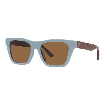 TORY BURCH Plastic Rectangular Sunglasses Women's Blue