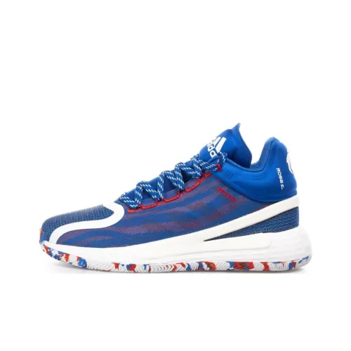 Adidas D Rose 11 Basketball Shoes Men Mid-Top Blue/White/Red